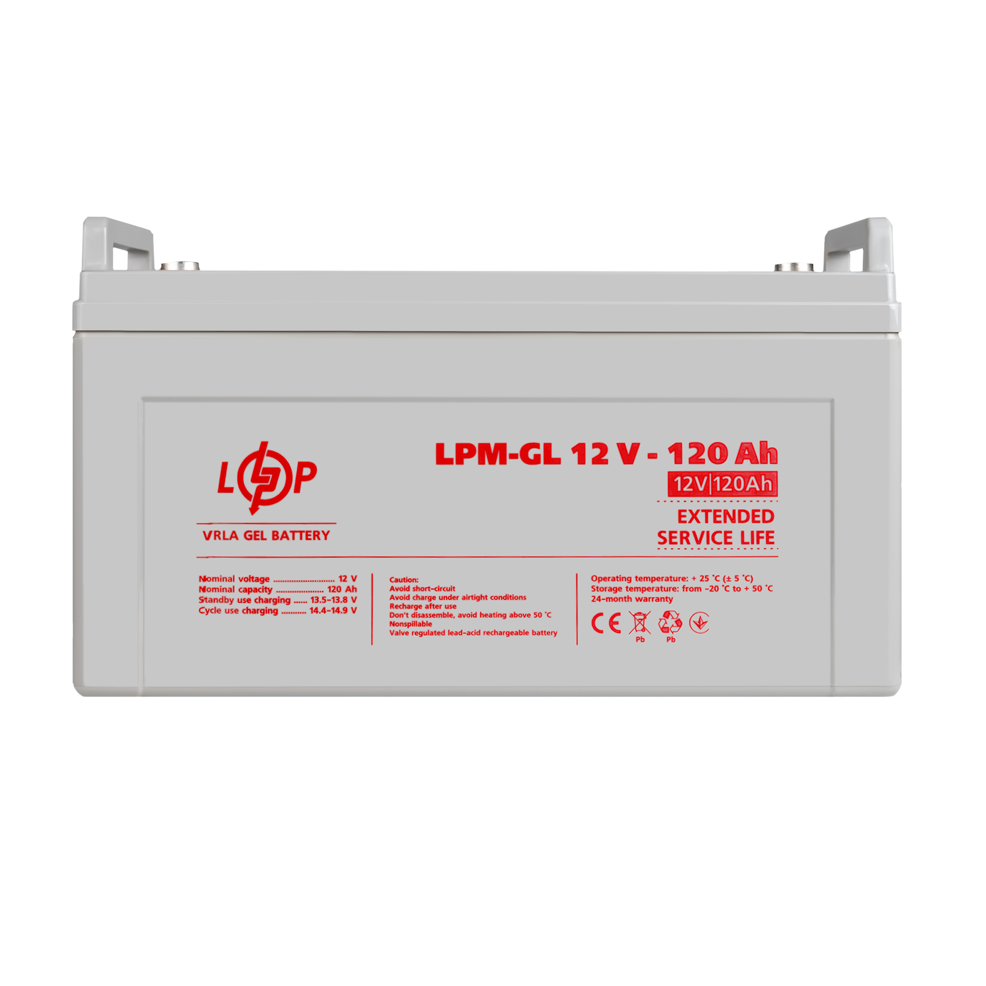 Акумуляторна батарея LP LPМ GL12- 120АН типу GEL